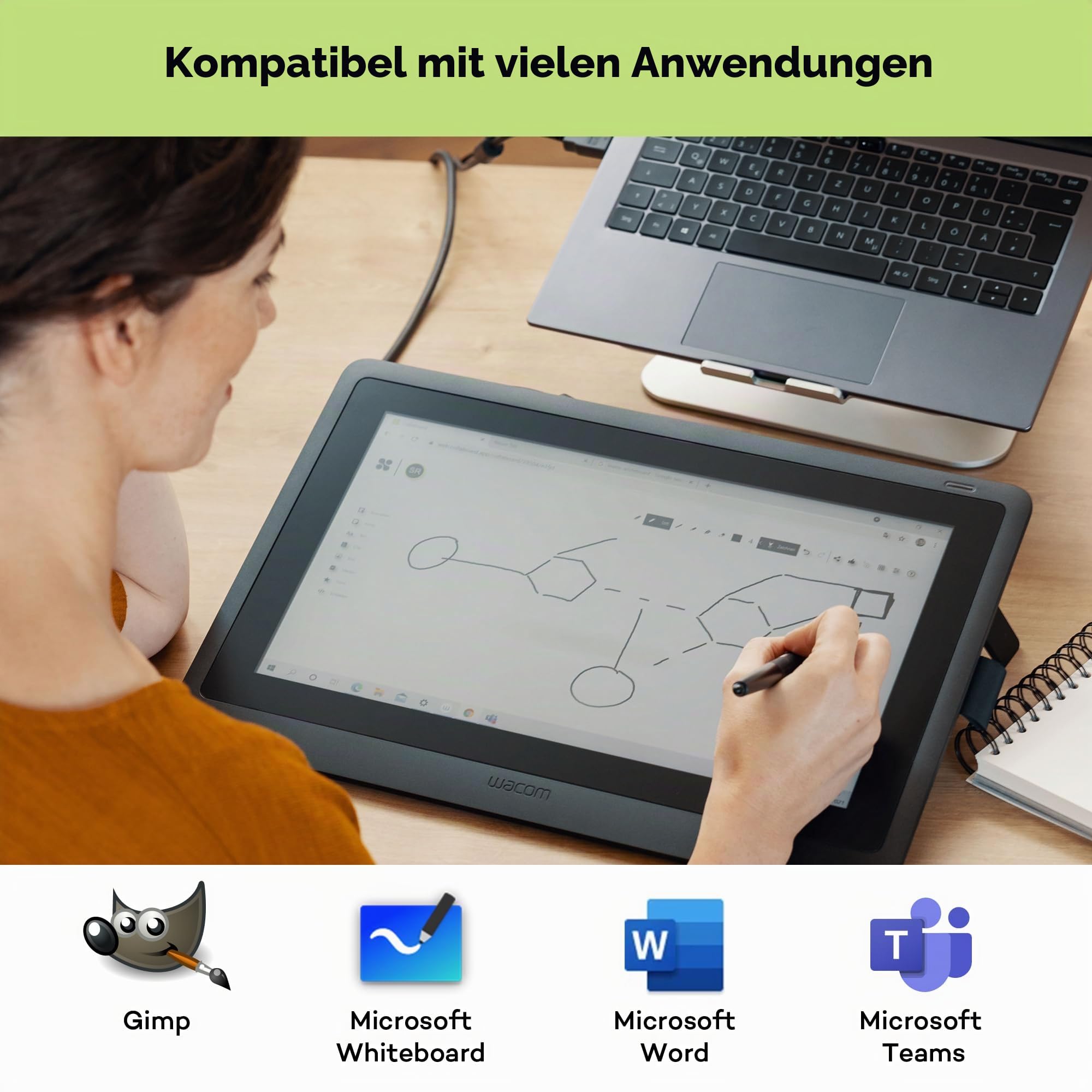 wacom-one-13-3-zoll-full-hd-creative-pen-display-1920x1080-mit-stift-schwarz image 3
