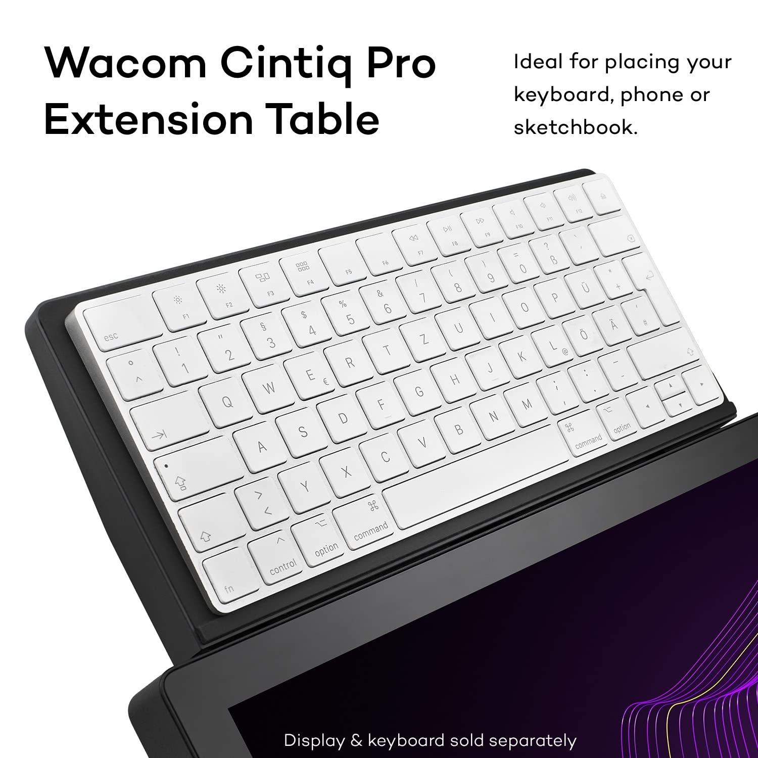 wacom-cintiq-pro-ausziehtisch-ack44826z-schwarz-f-r-cintiq-pro-27 image 3