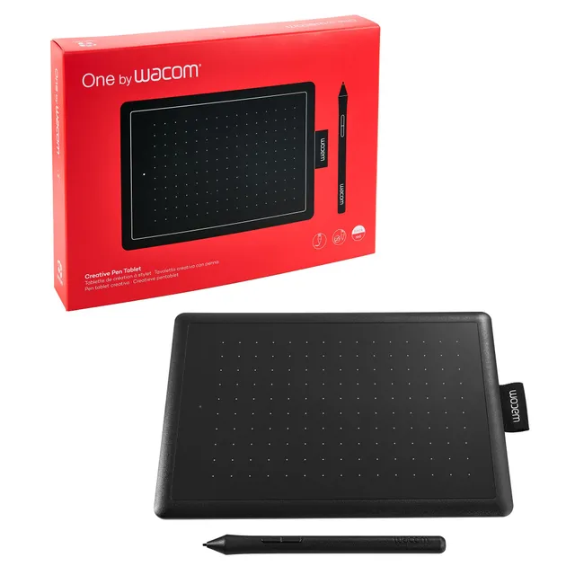 wacom-one-by-wacom-small-stifttablet-inkl-batterielosem-pen-2k image 1
