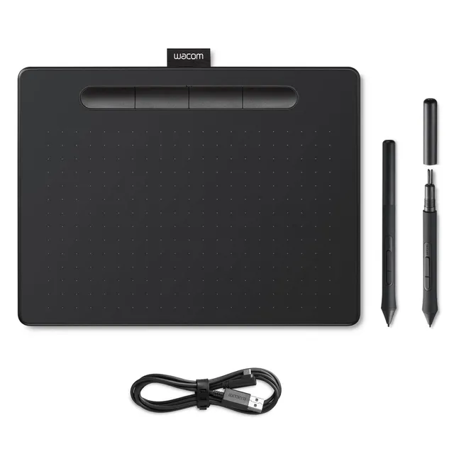 wacom-intuos-m-stifttablett-schwarz-mit-pen-4k-bluetooth-frei image 1