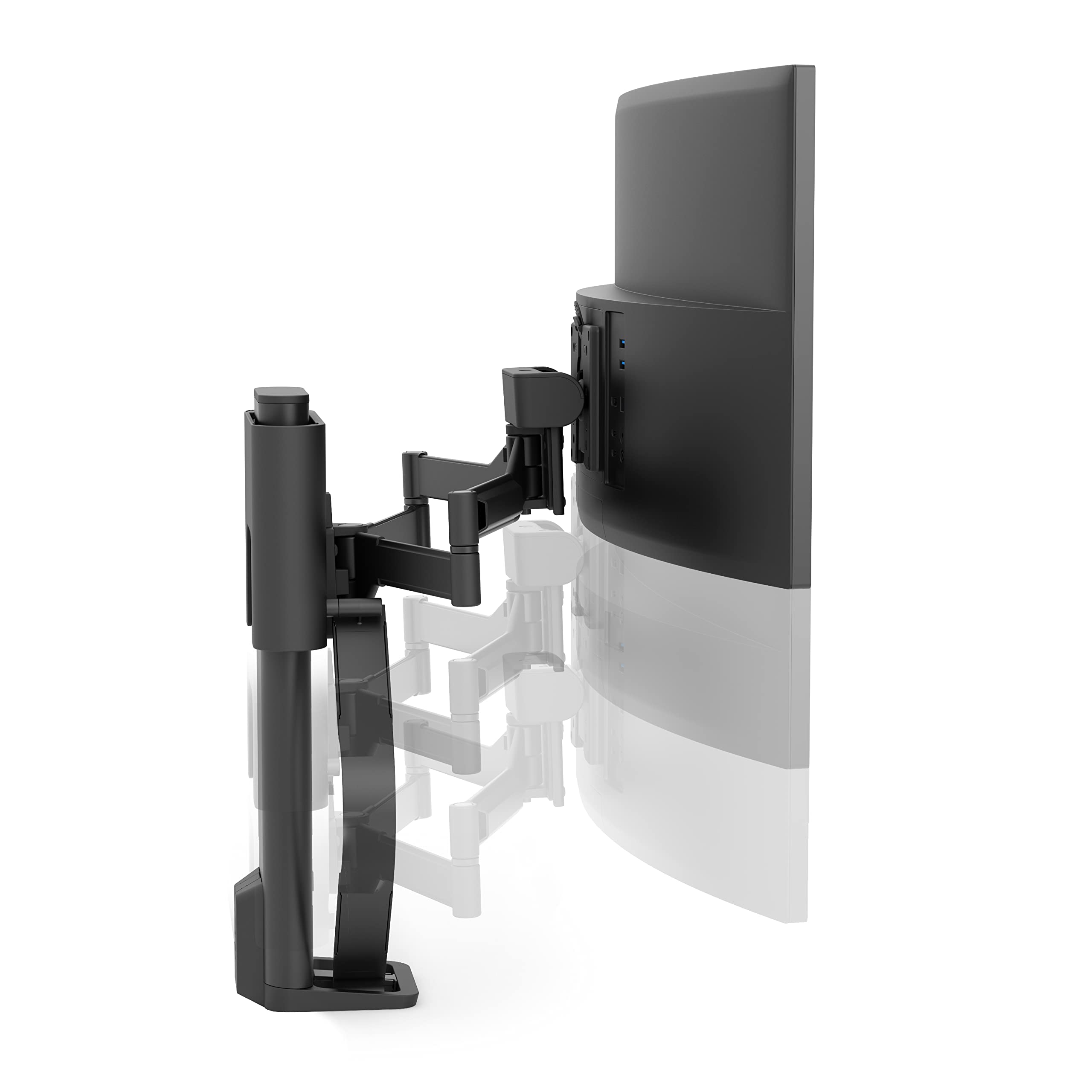ergotron-trace-45-630-224-monitorhalterung-single-tischklemme-schwarz image 2