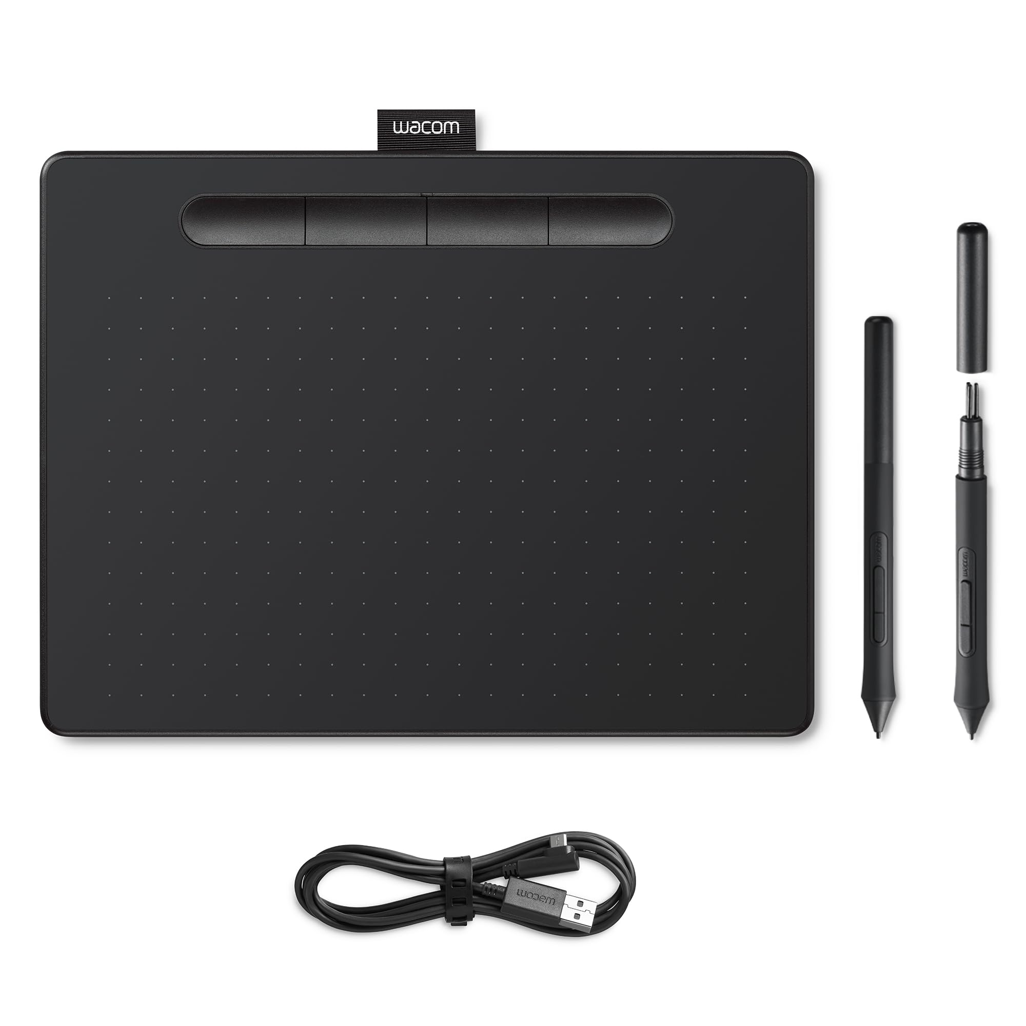 wacom-intuos-m-stifttablett-schwarz-mit-pen-4k-bluetooth-frei image 1
