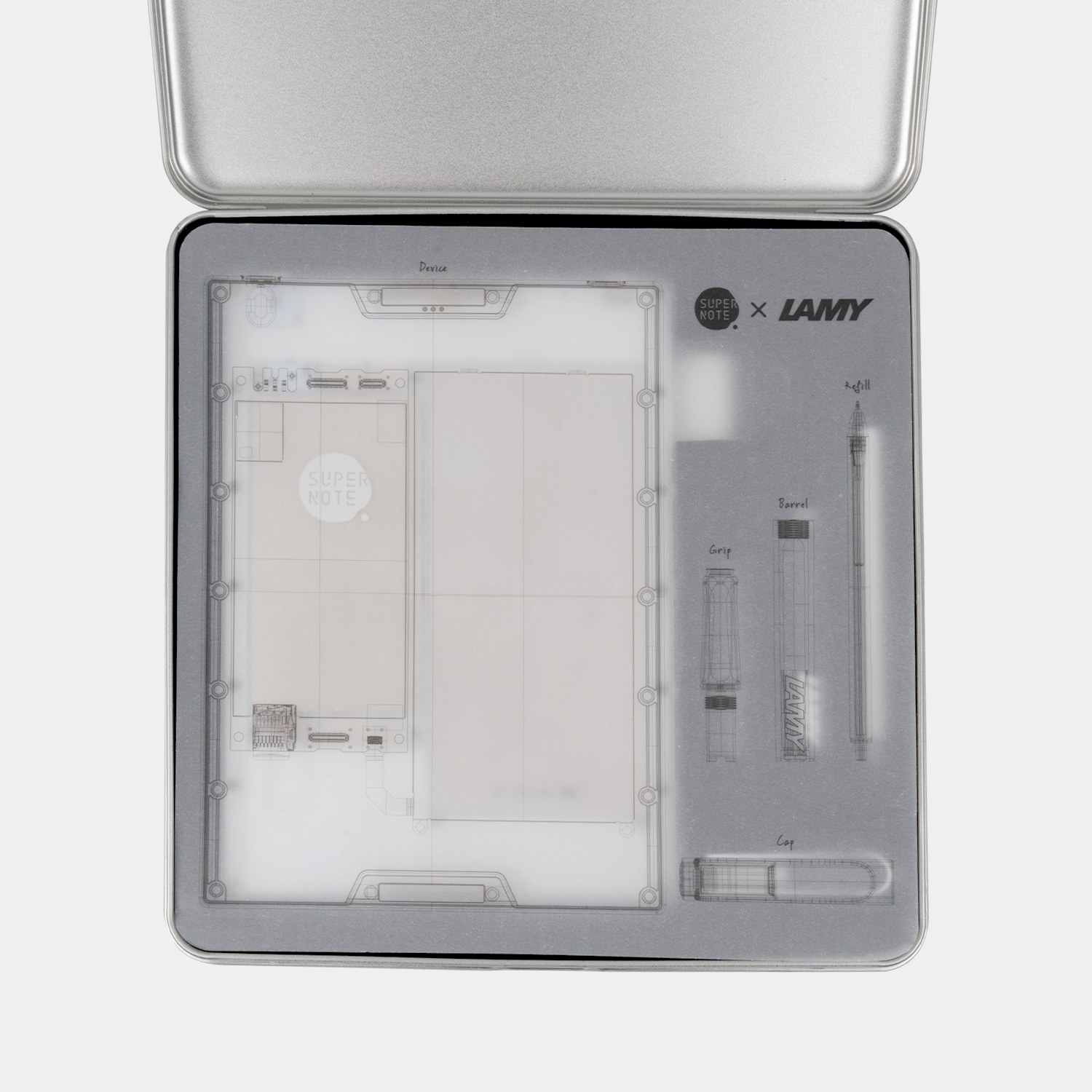 supernote-x-lamy-crystal-clear-thinking-special-set-nomad-crystal-edition-safari image 2