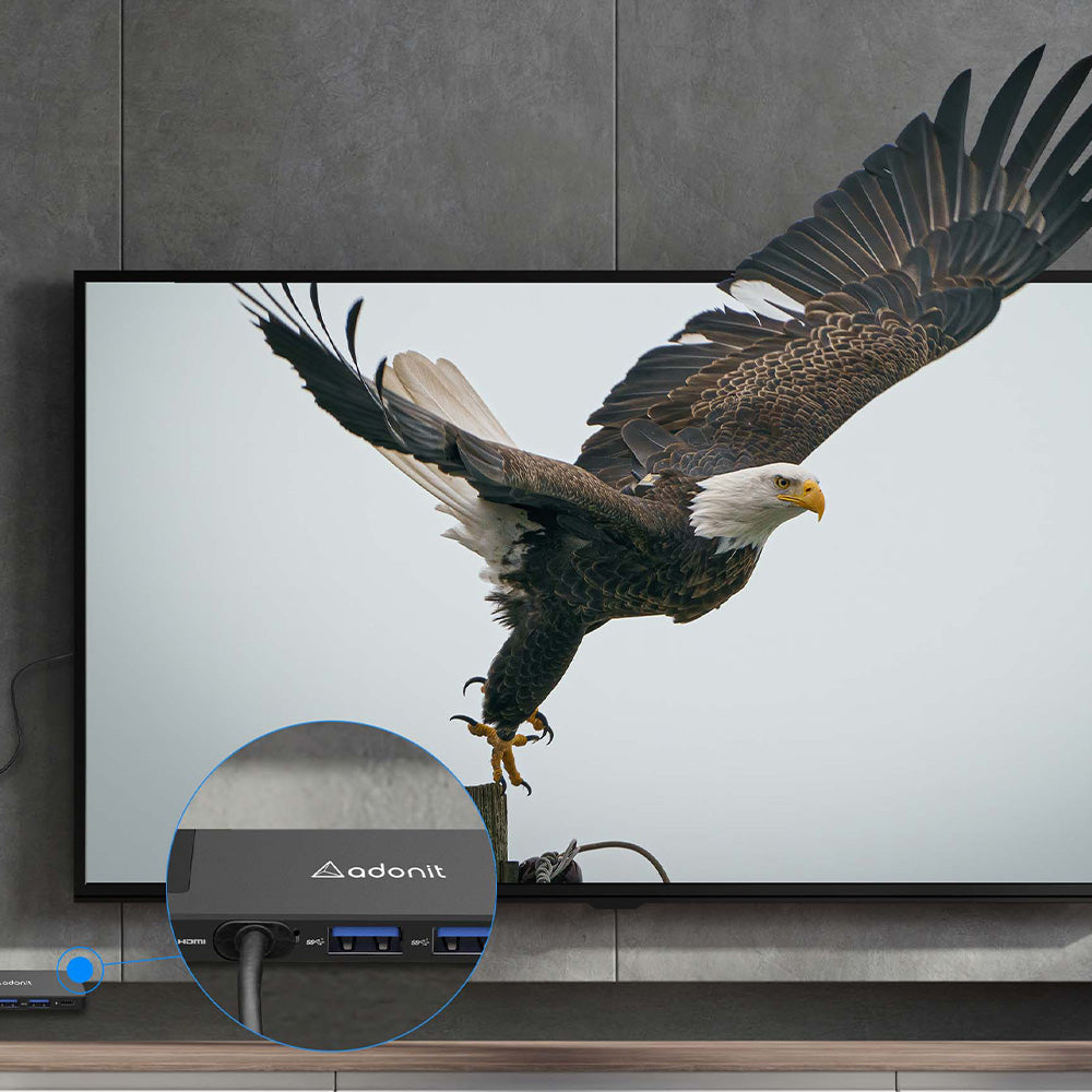 adonit-nest-5-in-1-usb-c-hub-mit-100w-pd-und-hdmi-4k-60hz image 2