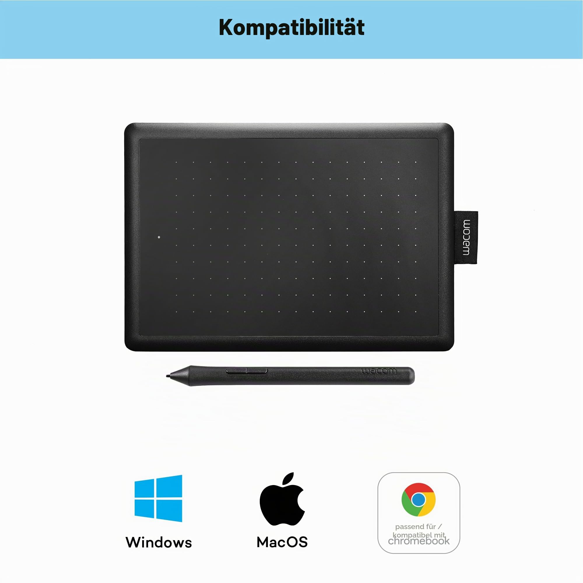 wacom-one-by-wacom-small-stifttablet-inkl-batterielosem-pen-2k image 5