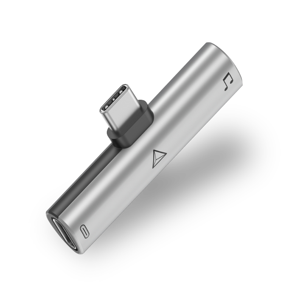 adonit-nest-usb-c-auf-klinke-usb-c-adapter-mit-dac-und-60w-pd image 1