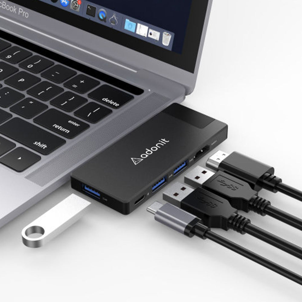 adonit-nest-5-in-1-usb-c-hub-mit-100w-pd-und-hdmi-4k-60hz image 3