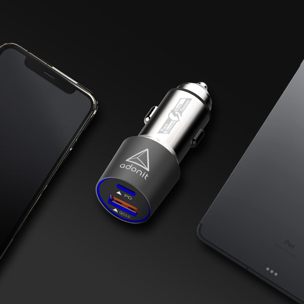 adonit-fast-car-charger-usb-c-pd-24w-auto-ladeger-t image 4