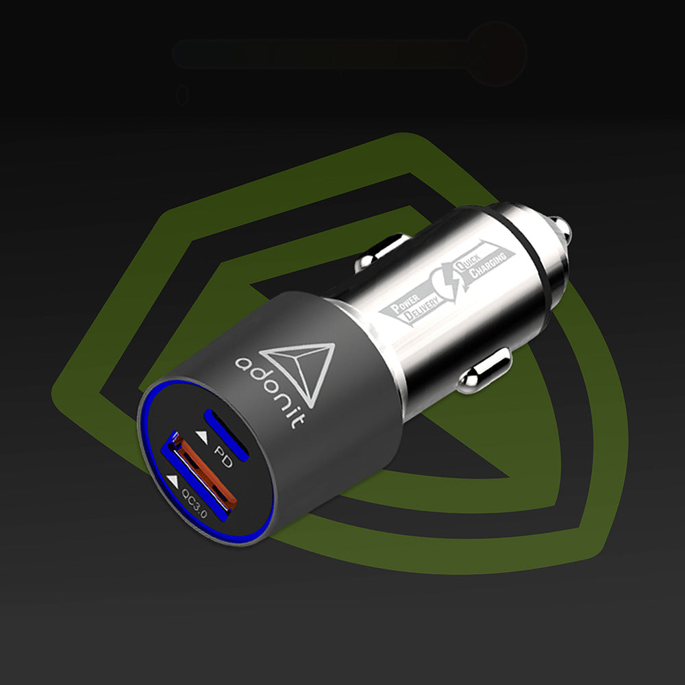adonit-fast-car-charger-usb-c-pd-24w-auto-ladeger-t image 3