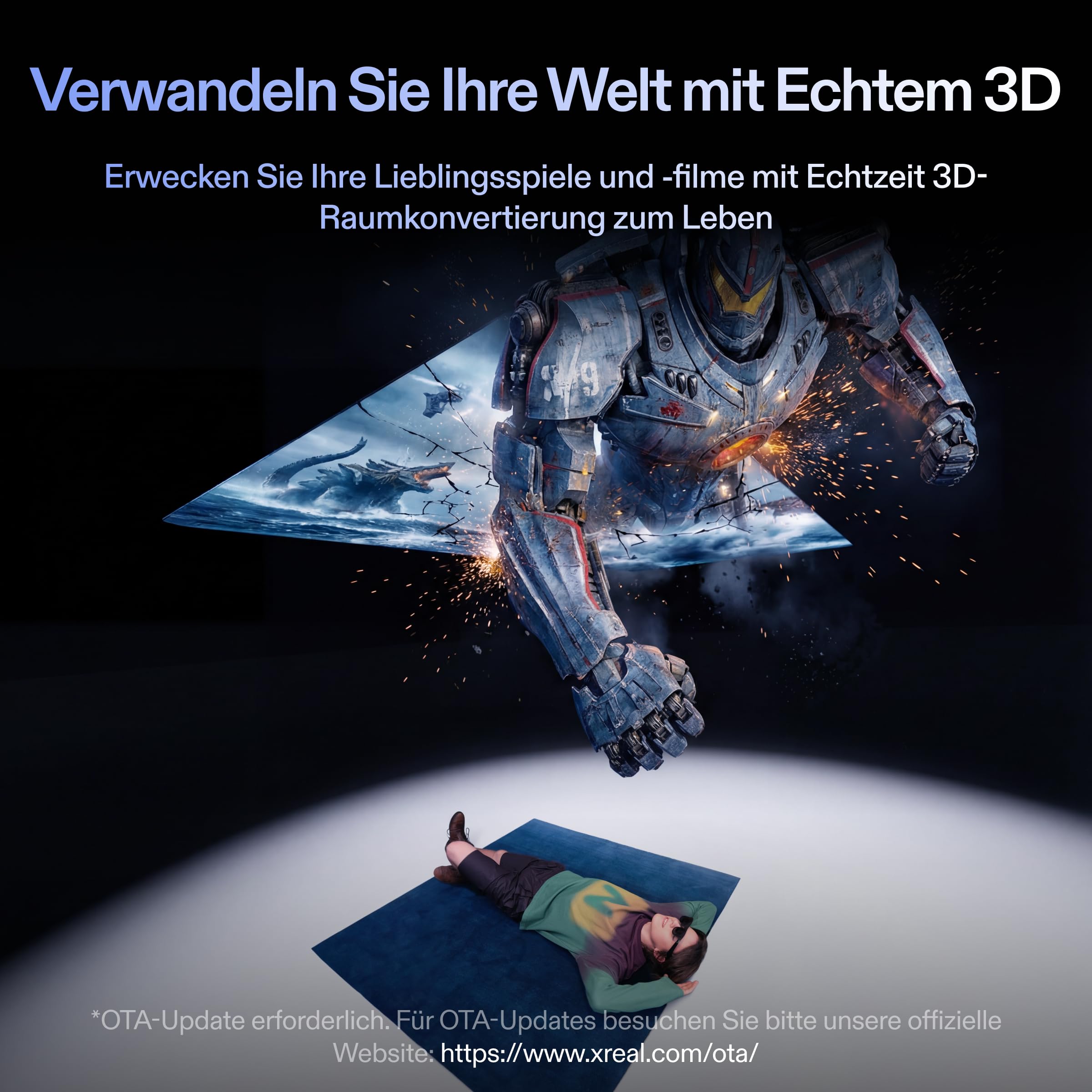 xreal-one-pro-ar-brille-mit-x1-chip-171-zoll-120-hz-micro-oled-native-3dof-bose- image 2